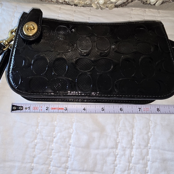 Coach Black Wristlet - Picture 7 of 12